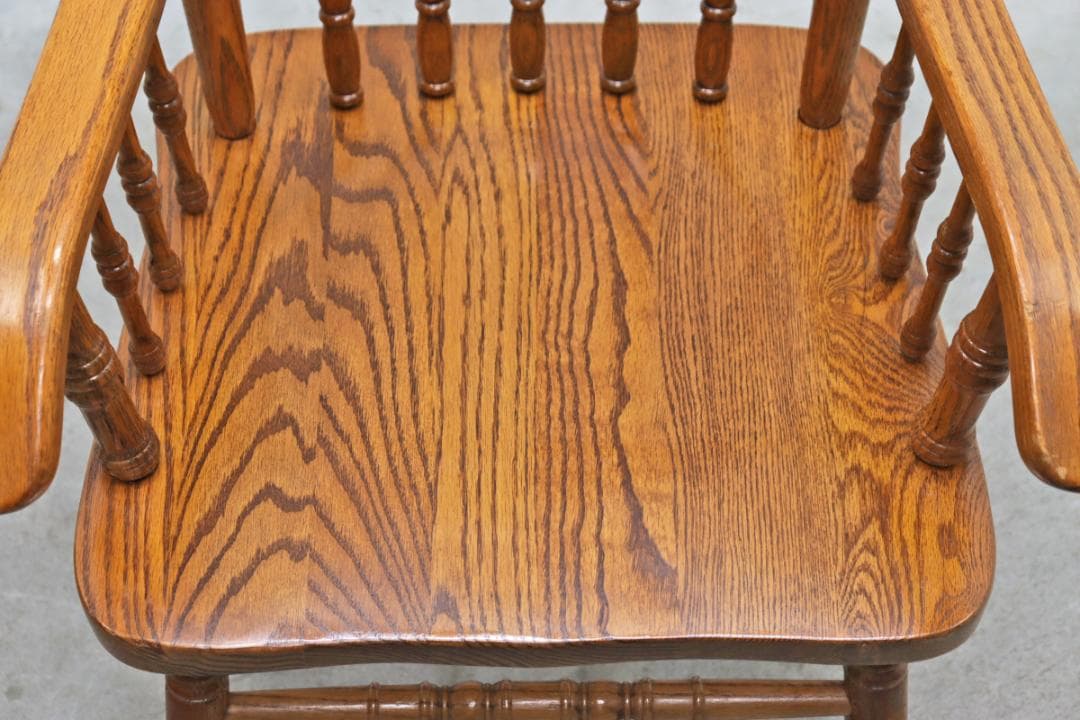 在庫2脚 shin Lee シンリー オーク ダイニング アーム チェア