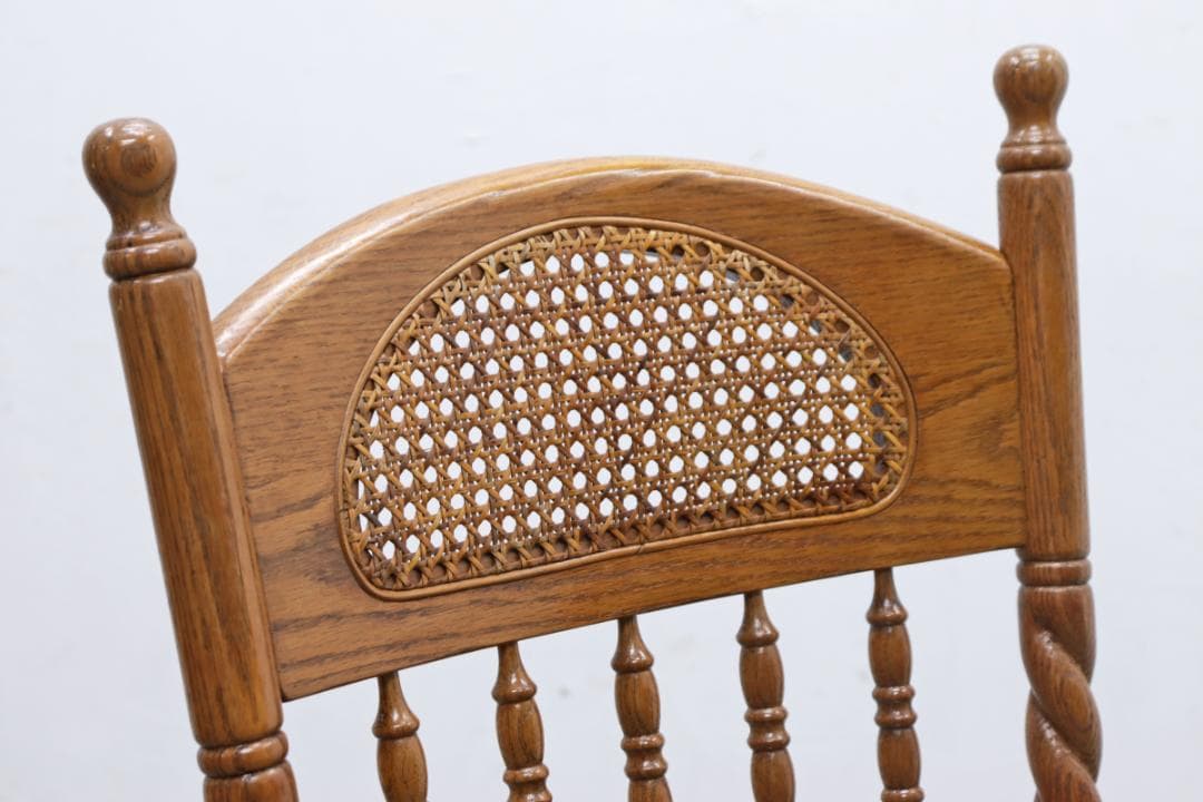 在庫2脚 shin Lee シンリー オーク ダイニング アーム チェア