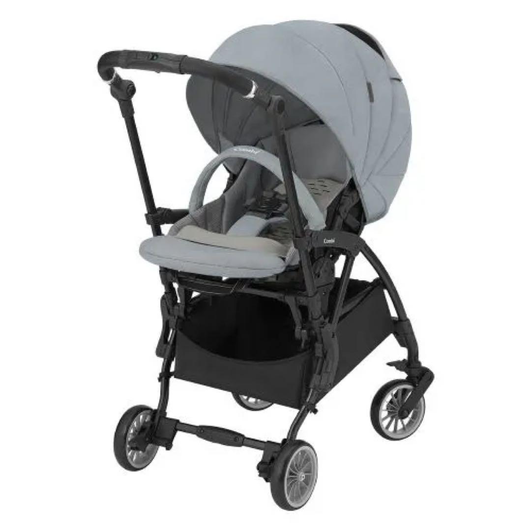 コンビ スゴカルminimoエッグショックDM パルクグレー ベビーカー