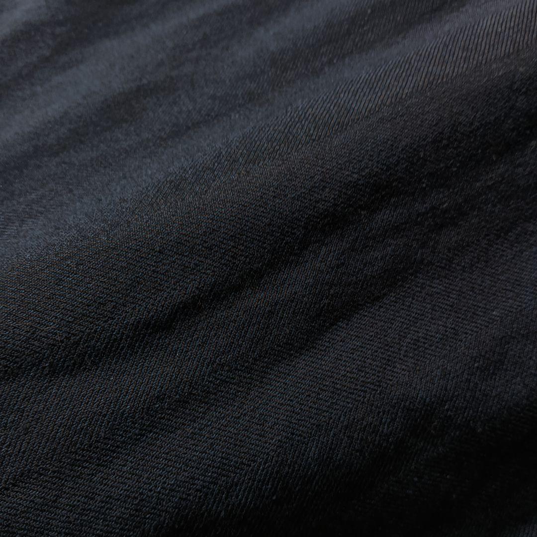 【プランテーション】コットンウール比翼ロングコート ワンピース ネイビー