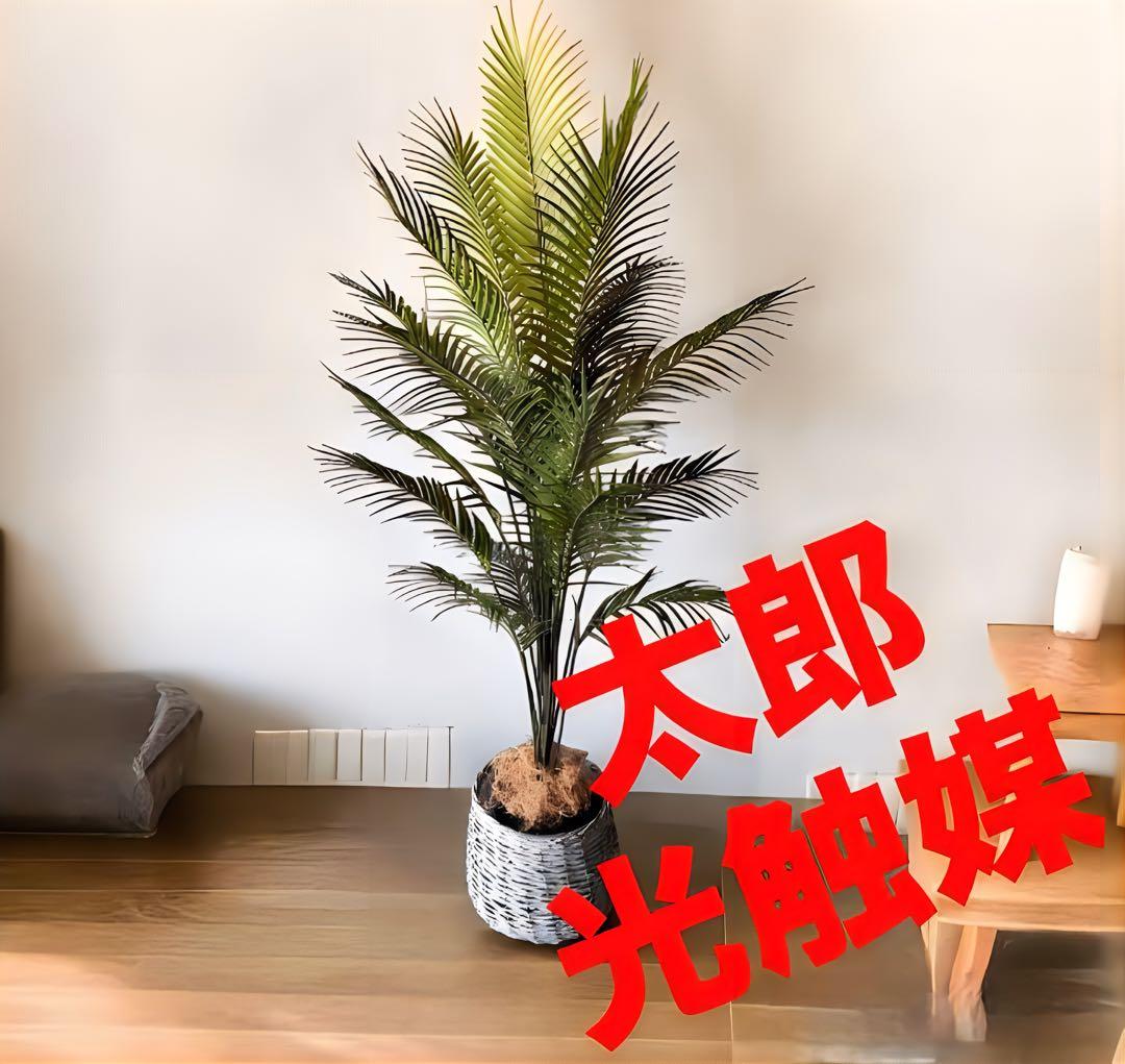 光触媒　人工観葉植物　ウォールグリーン　フェイクグリーン　アレカヤシ15060