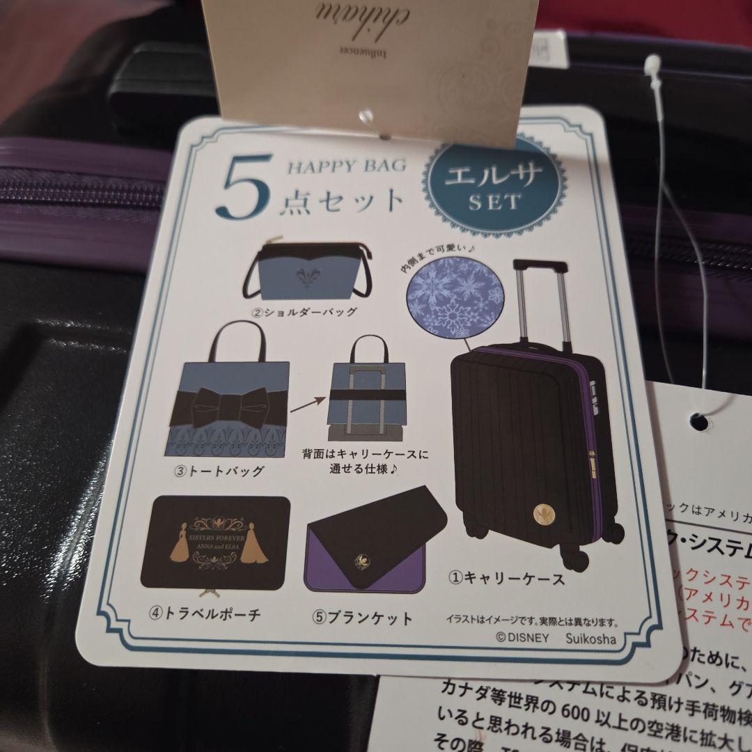 ディズニー エルサ キャリーケース 5点セット