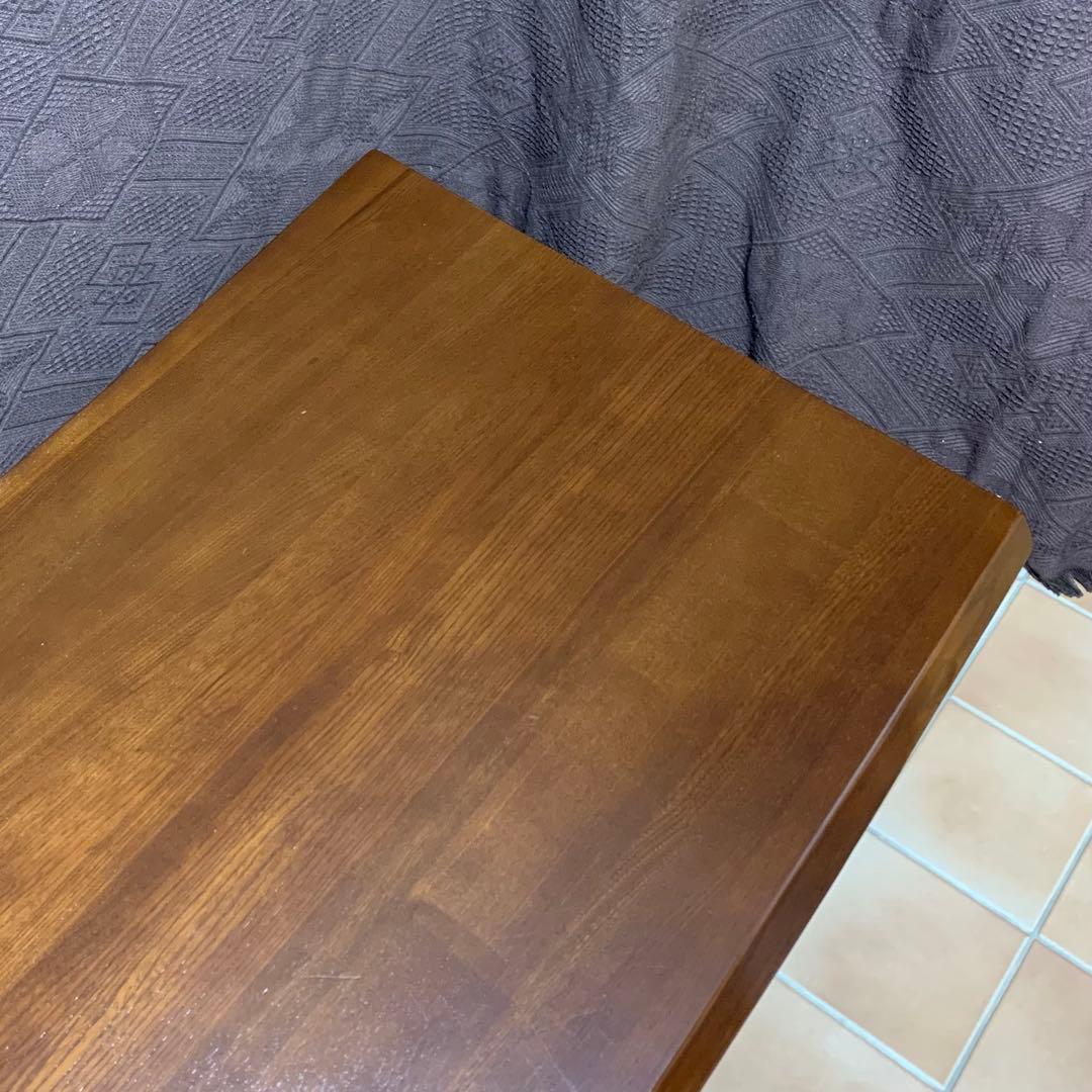【自然耳付き】無垢材 ローテーブル コーヒーテーブル モダン 男前インテリア