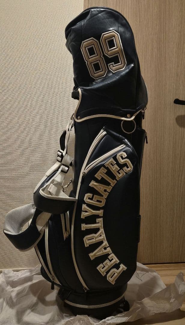 「go119」PEARLY GATES キャディバッグ 89 ネイビー