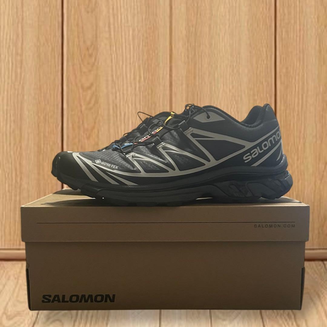 SALOMON XT-6 GTX ゴアテックス ブラック 26cm