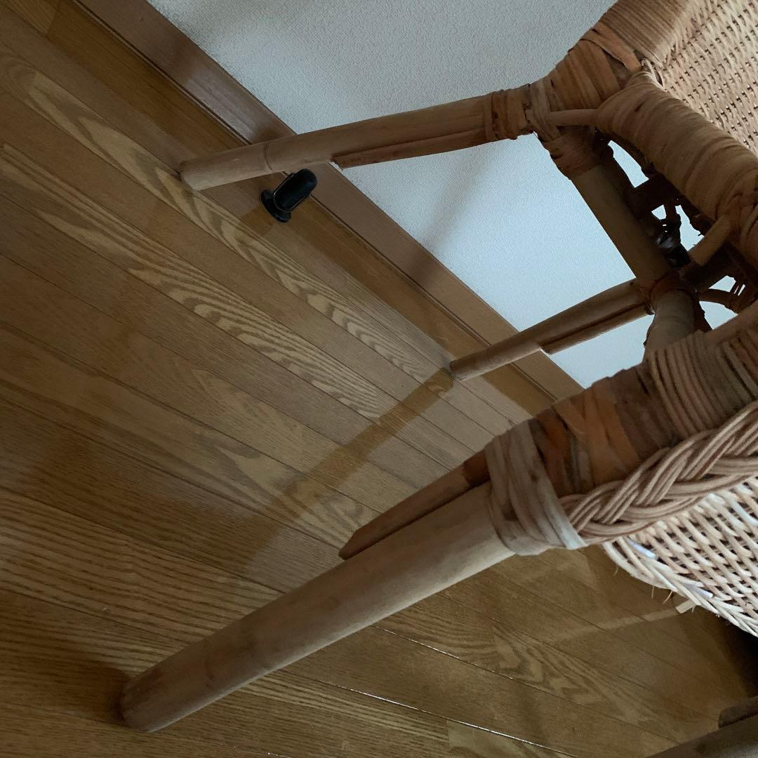 「IKEA」　イケア　AGEN アーゲン　チェア　籐/竹