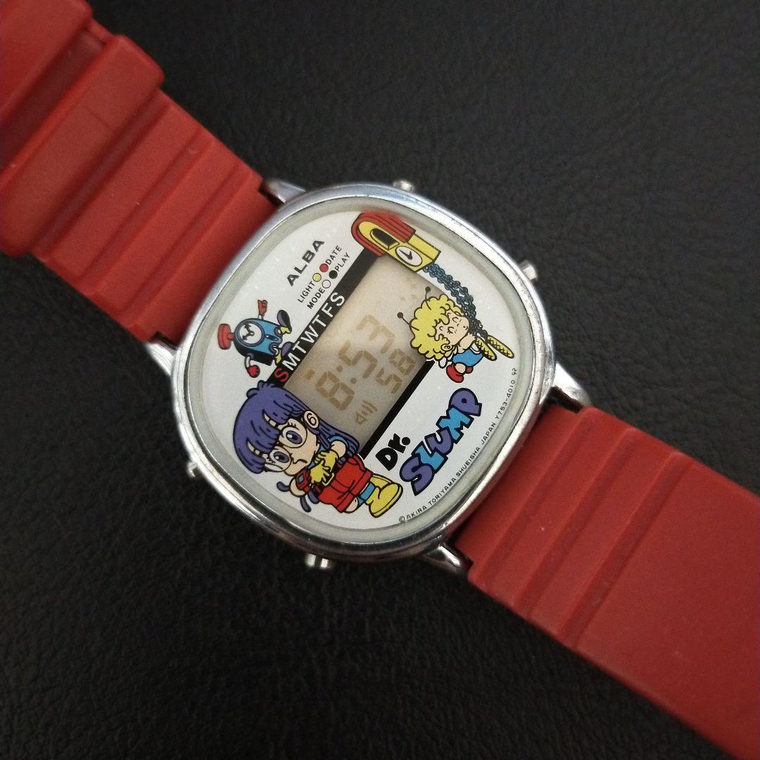 激レア　セイコーALBA Dr. スランプ デジタル　レディース腕時計 美品