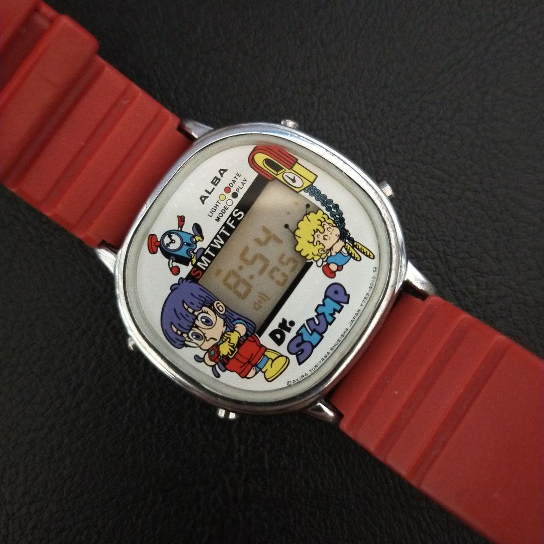 激レア　セイコーALBA Dr. スランプ デジタル　レディース腕時計 美品