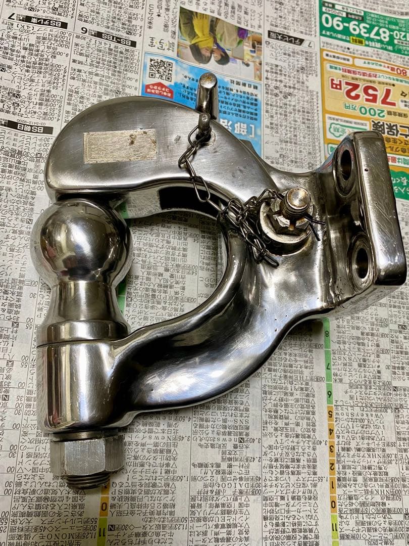 ピントルフック ヒッチメンバー ステンレス ランドクルーザー