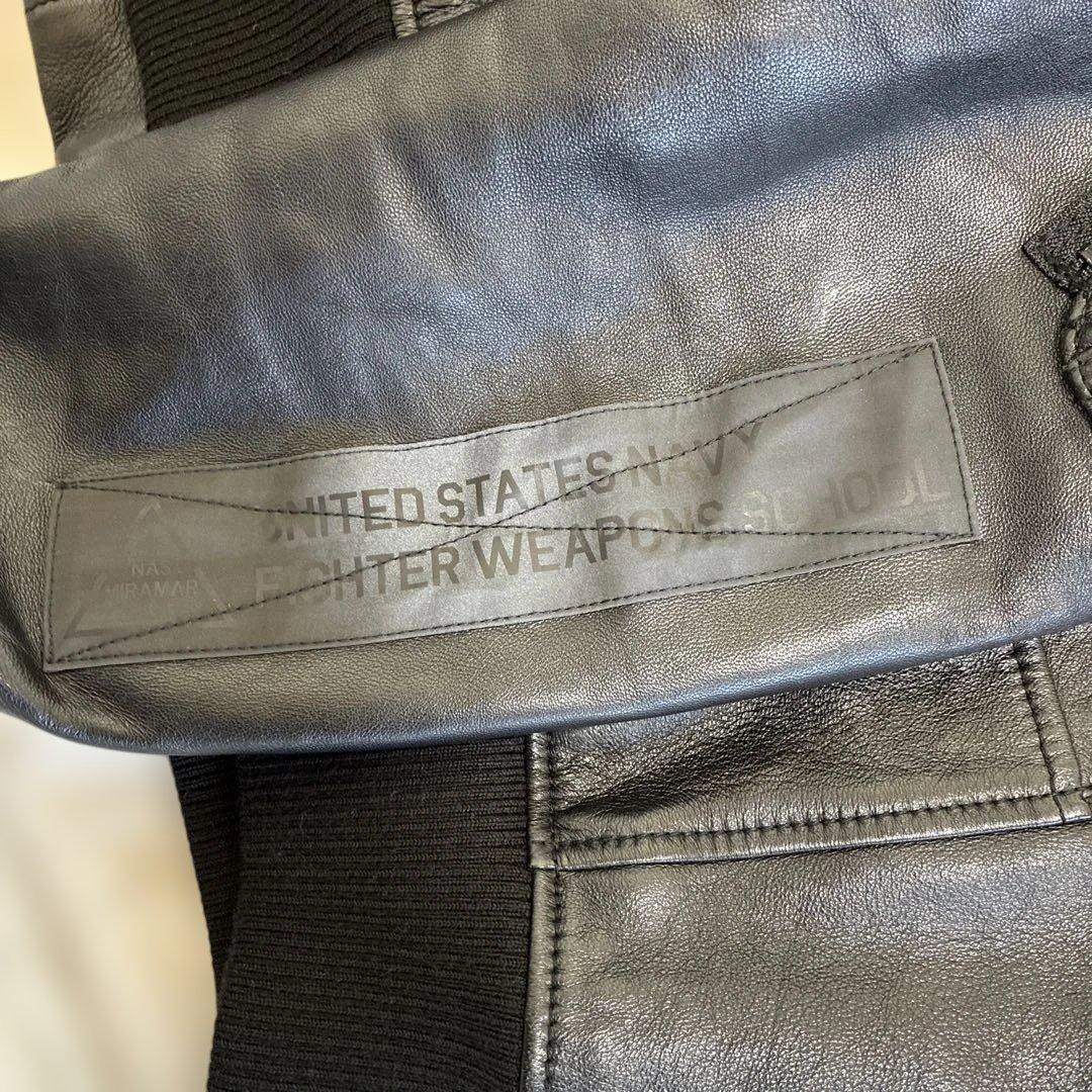 AVIREX アヴィレックス トップガン レザー ジャケット ブラック