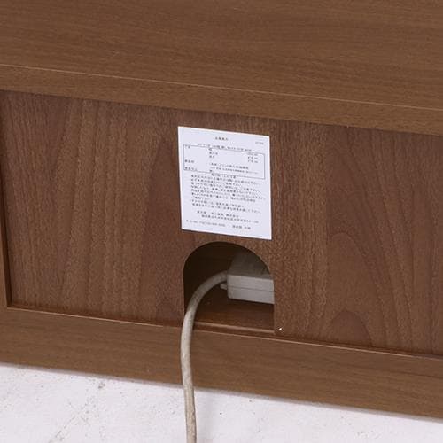 【新品・送料無料】キッチンカウンター 幅90cm ミディアムブラウン