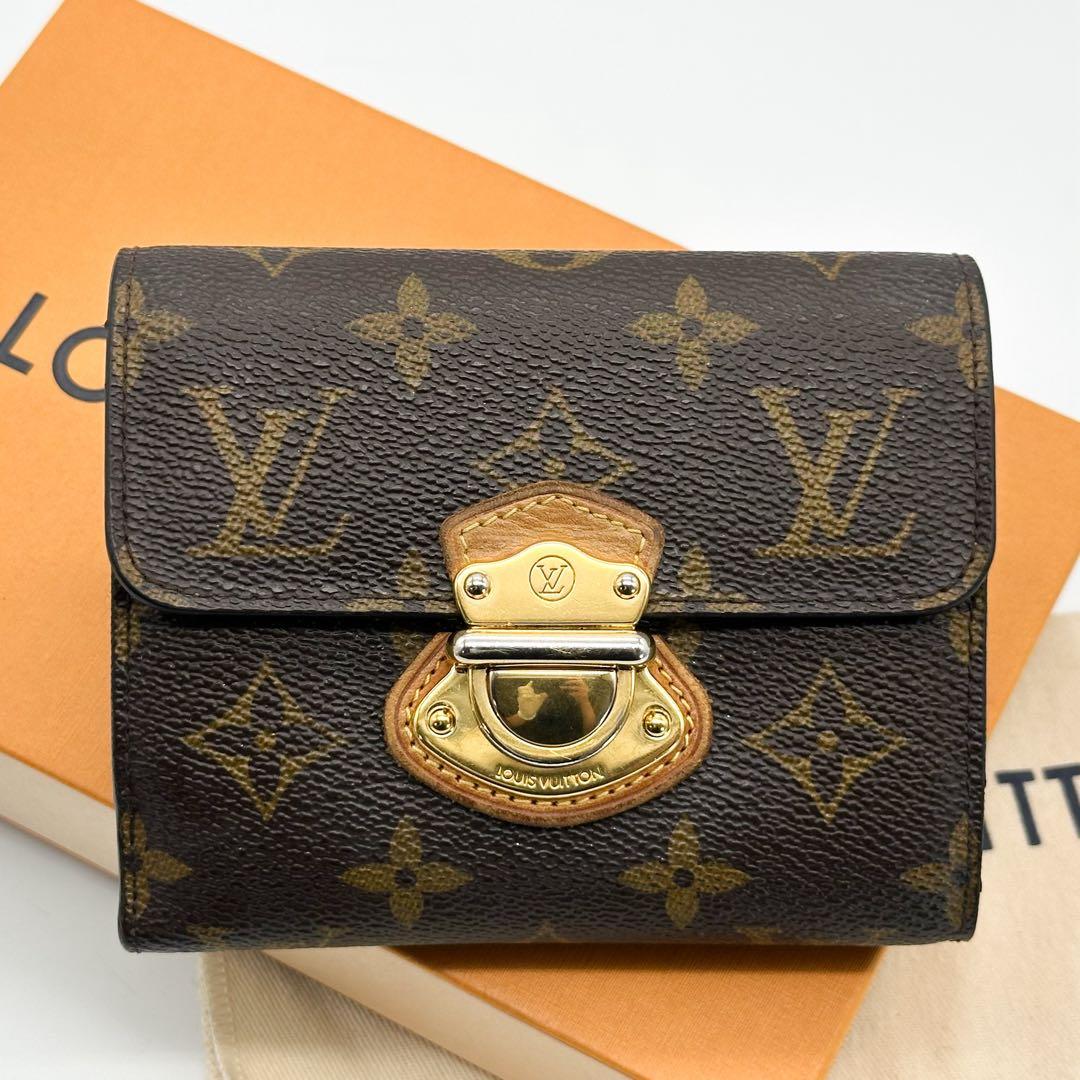 ルイヴィトン ポルトフォイユ ジョイ モノグラム 三つ折り コンパクト
