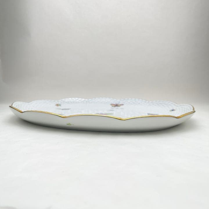 ヘレンド ヴィクトリア 花と蝶 大皿