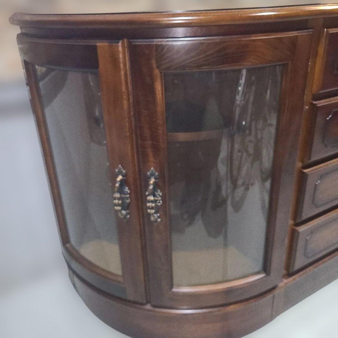 ✨希少✨カリモク コロニアル チェスト コーナーキャビネット 飾り棚