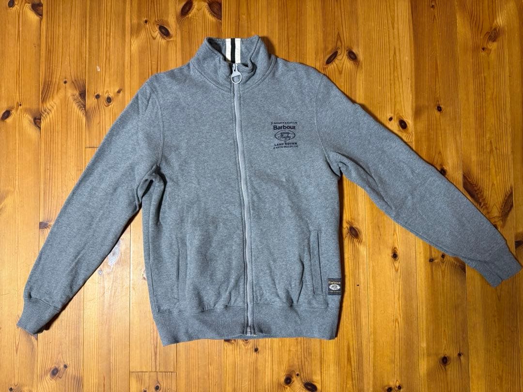 Barbour Land Rover グレー ジップアップ