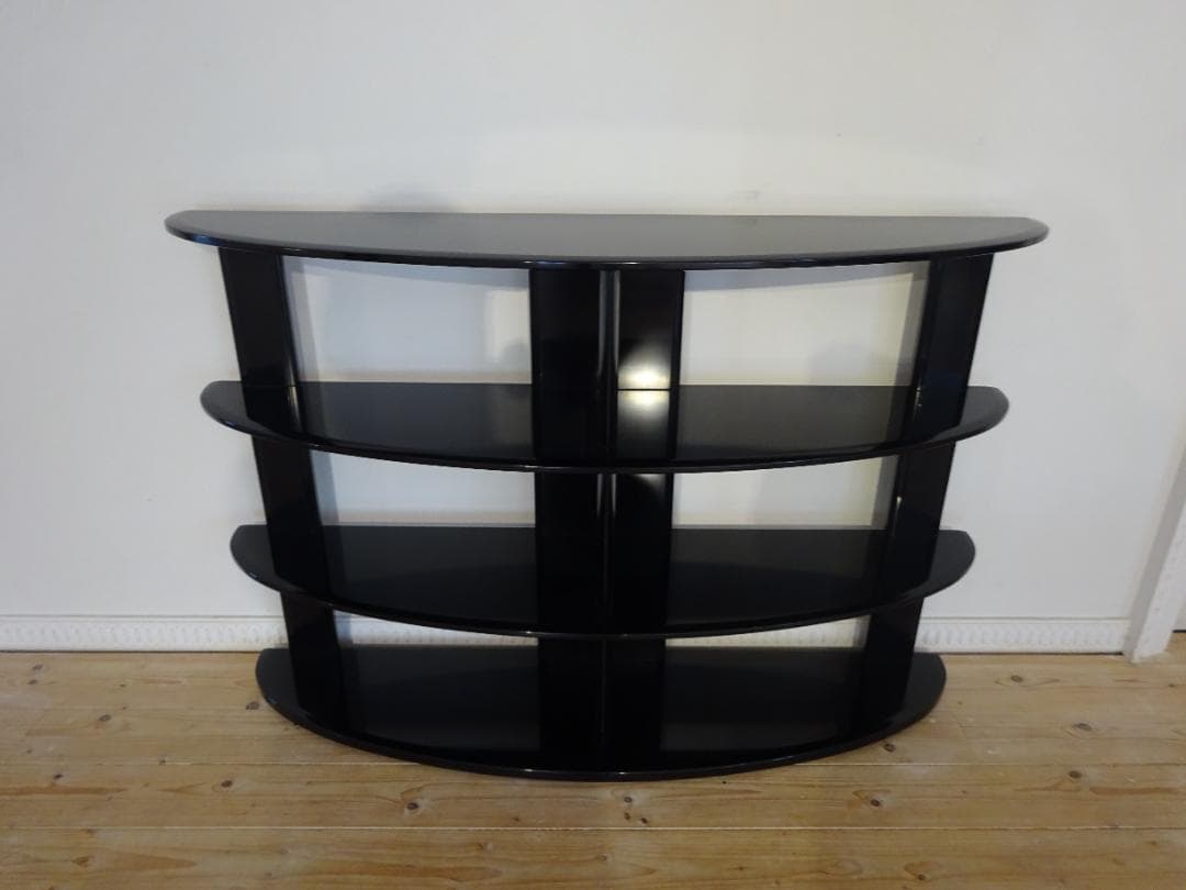 MORISHIGE/森繁　黒漆塗り　飾り棚　高級　美品