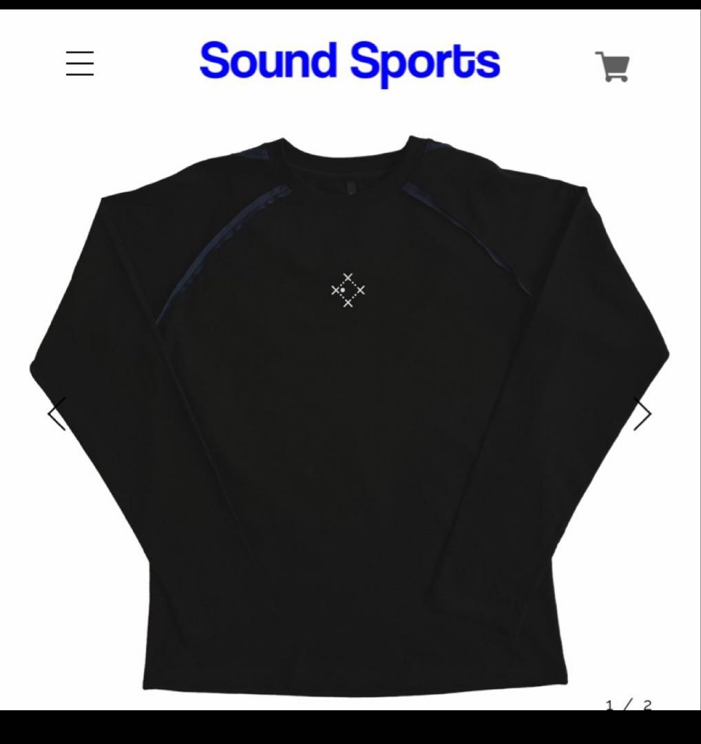 J.L-A.L × Sound Sports ブラック長袖　M