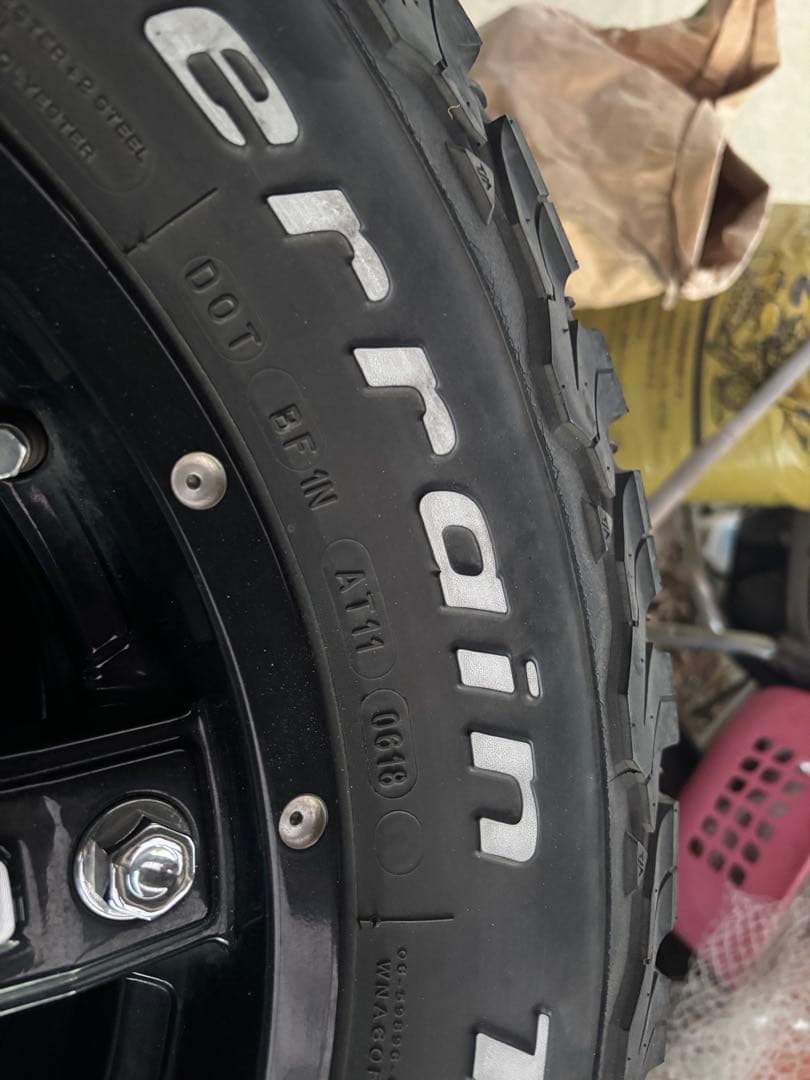 MKWホイール・BFGoodrich オールテレインタイヤセット　最終価格