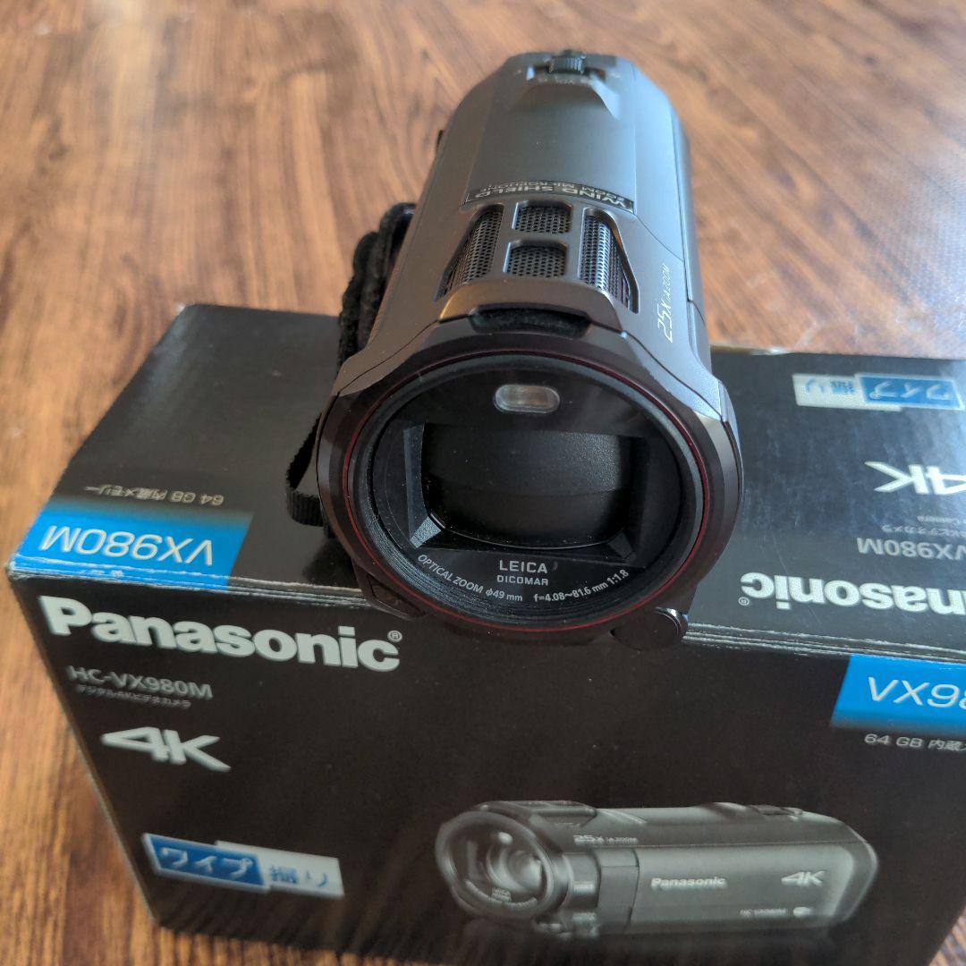 Panasonic　デジタル4Kビデオカメラ　HC−VX980M　ブラウン