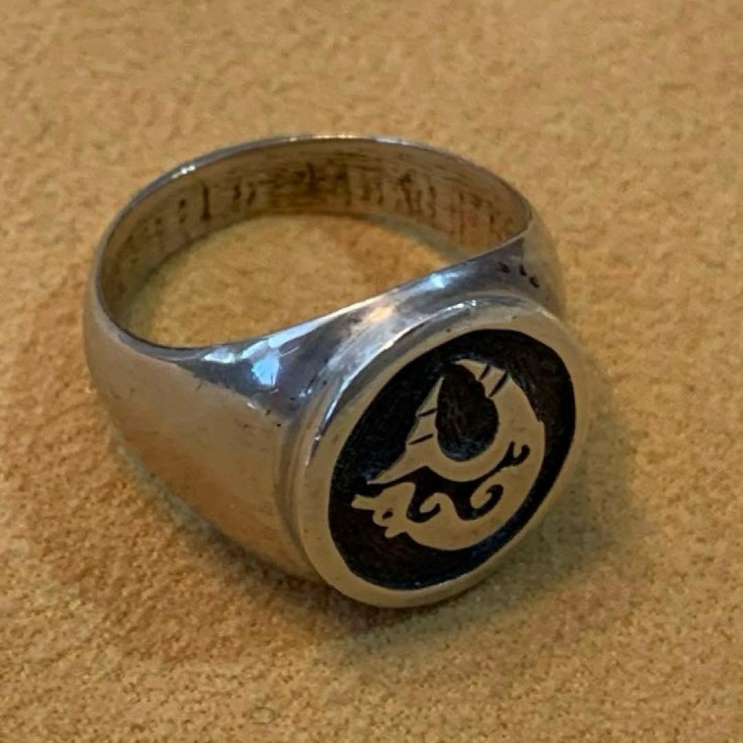 シルバーリング　インディアンジュエリー