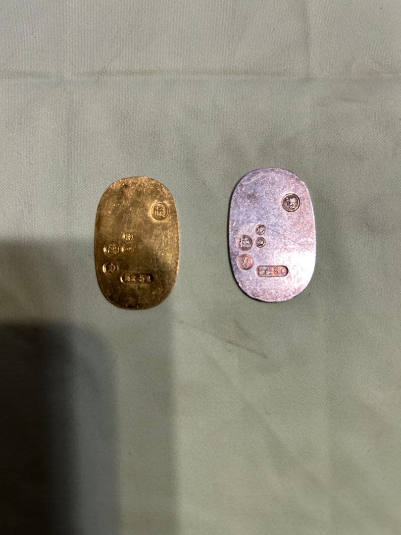 徳力 小判 純金 純銀 5gセット最終値下げ