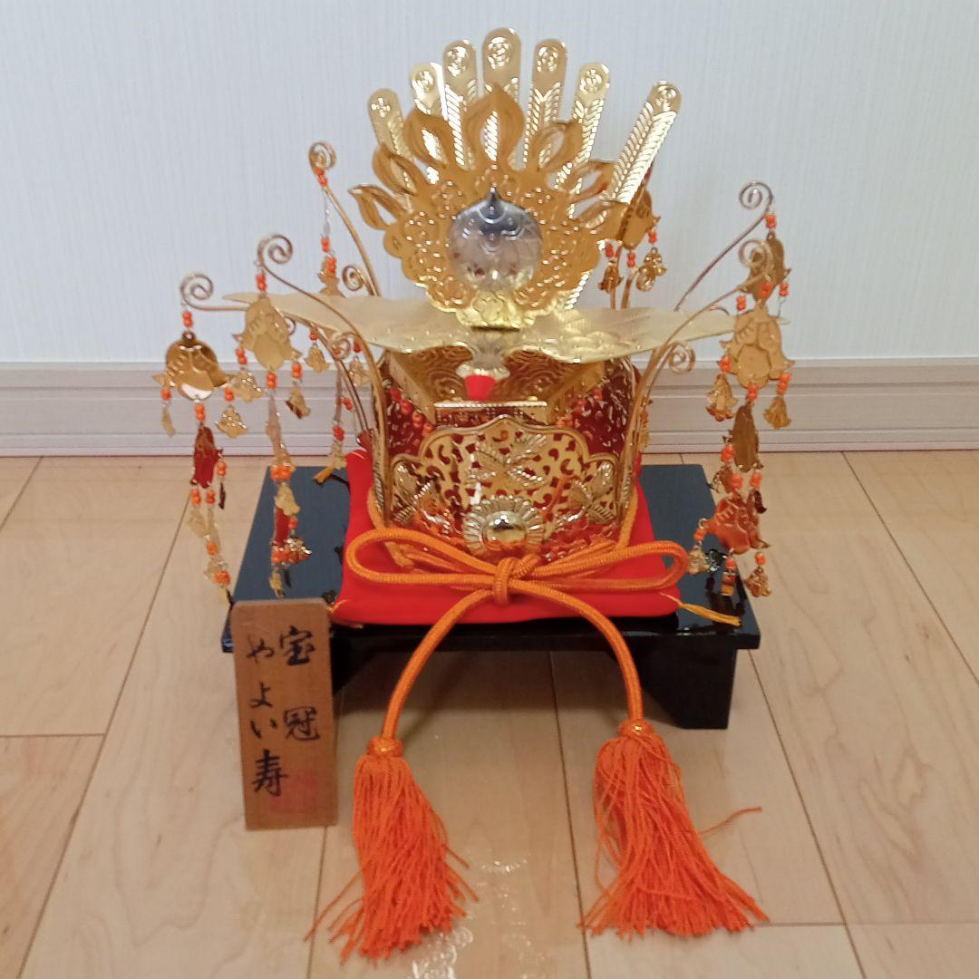 雛飾り　宝冠　コスプレ　小道具　日本舞踊　神楽　歌舞伎