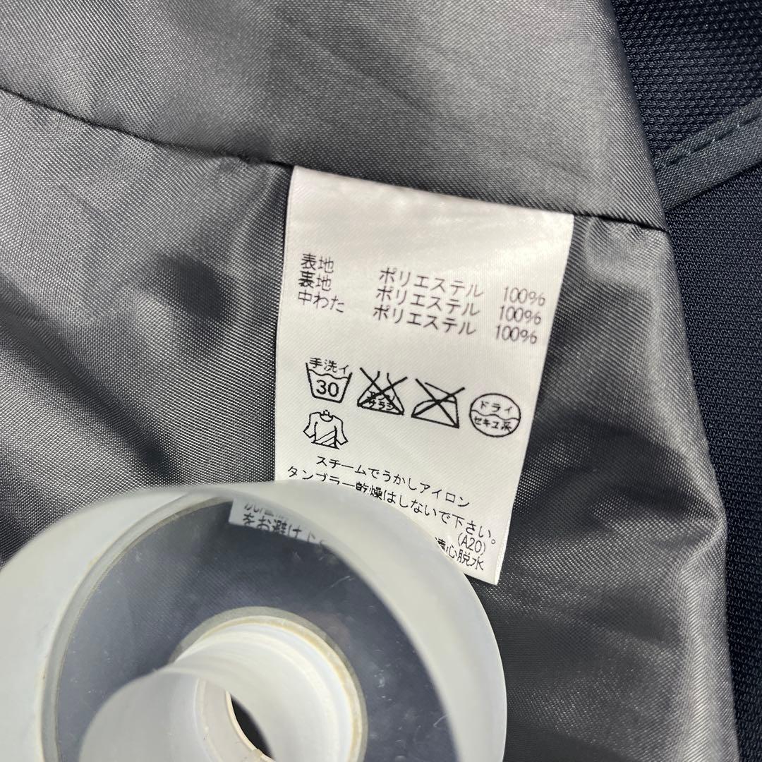 シンプルライフ　ネイビー トレンチコート　中ベスト取り外し可　LLサイズ