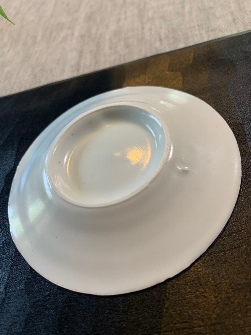 黒田泰蔵　白磁　小皿　銘々皿　希少　美品　プレート　オブジェ