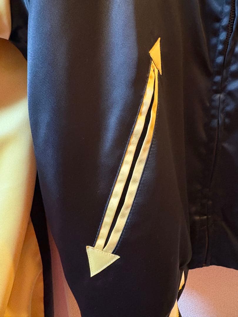 横須賀スカジャン 善知安方忠義伝柄 浮世絵刺繡 Karaku メンズ　XL