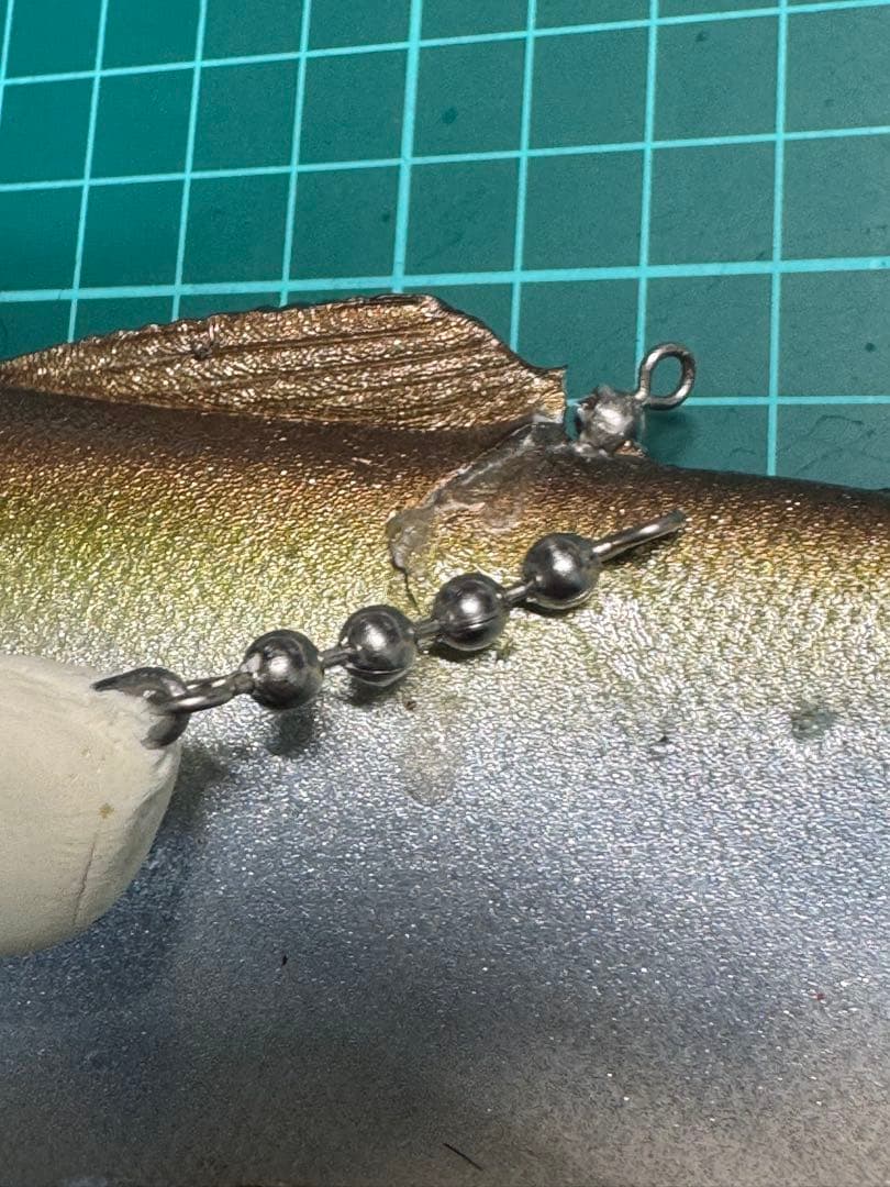 Nate's Baits 12インチ ラインスルートラウト 新品　フック付き