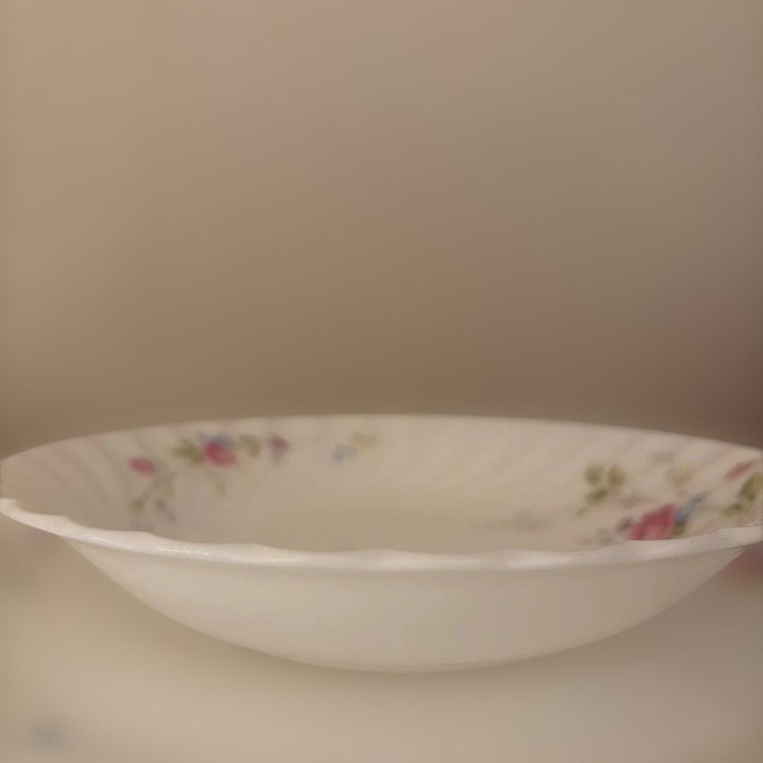 NIKKO ニッコー 白地花柄ビンテージ チャイナウェア44点セット