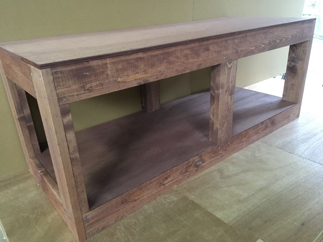 水槽台120cm 補強柱付