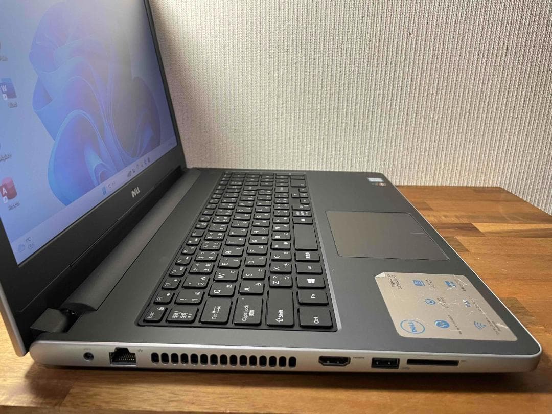 Win11 Office Inspiron メモリ8GB 新品SSD240GB
