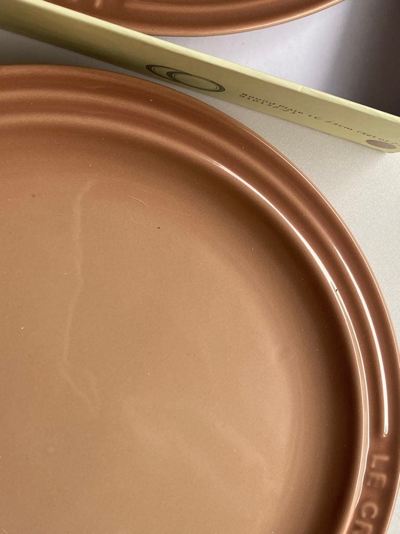 ル・クルーゼ　ラウンドディッシュ 23㎝　ラウンドプレート20㎝　4枚セット