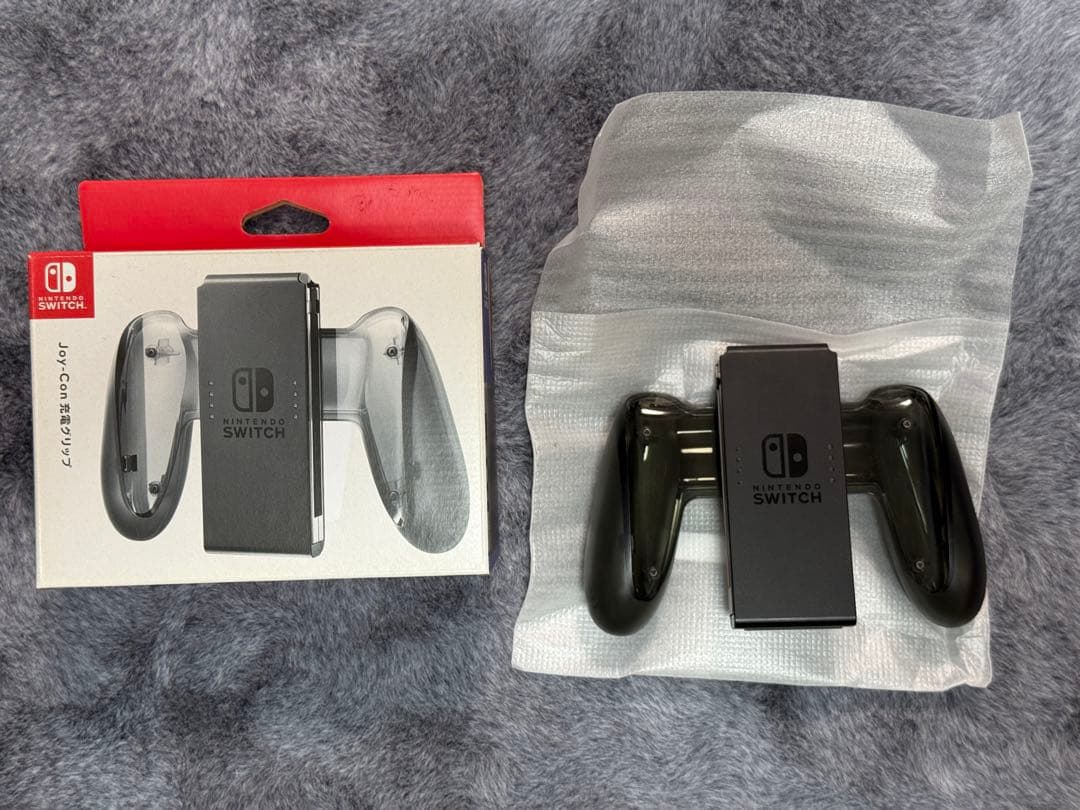 Nintendo Switch 本体 グレー　箱　付属品完備　オマケ付き　美品