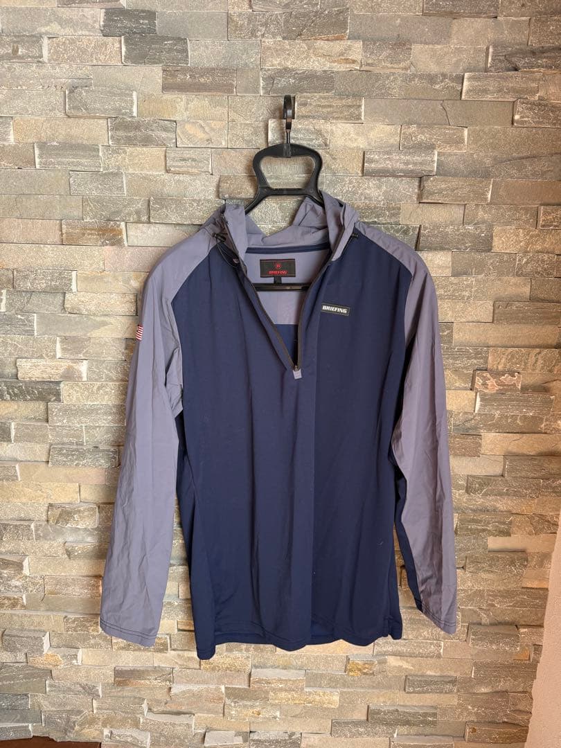 ブリーフィング　ゴルウェア　薄手　パーカー