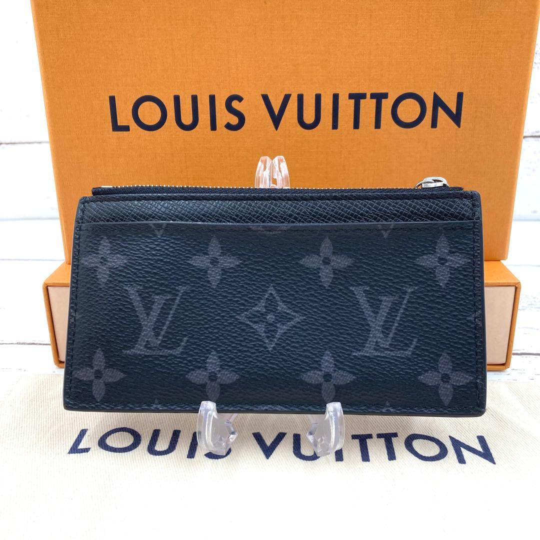 【美品】ルイヴィトン モノグラム エクリプス カードホルダー IC搭載