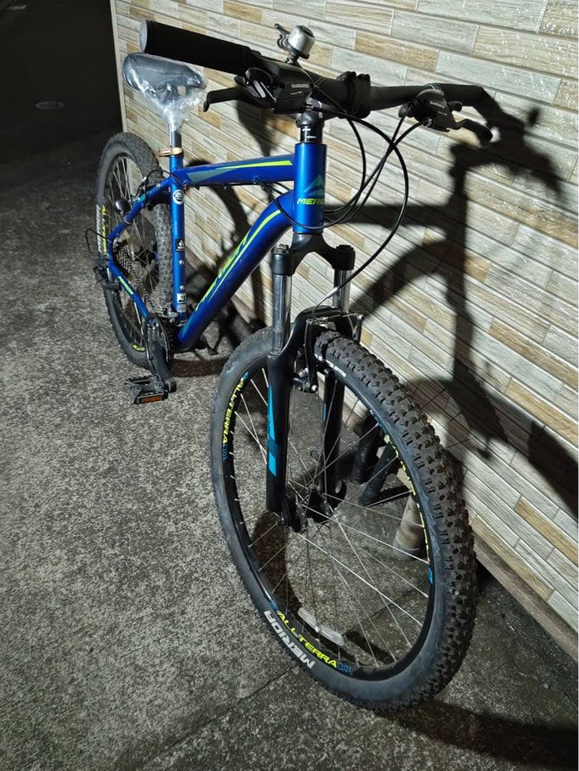 引取限定 中古 メリダ MTB 3×8段変速 470MM 軽整備済 防犯登録
