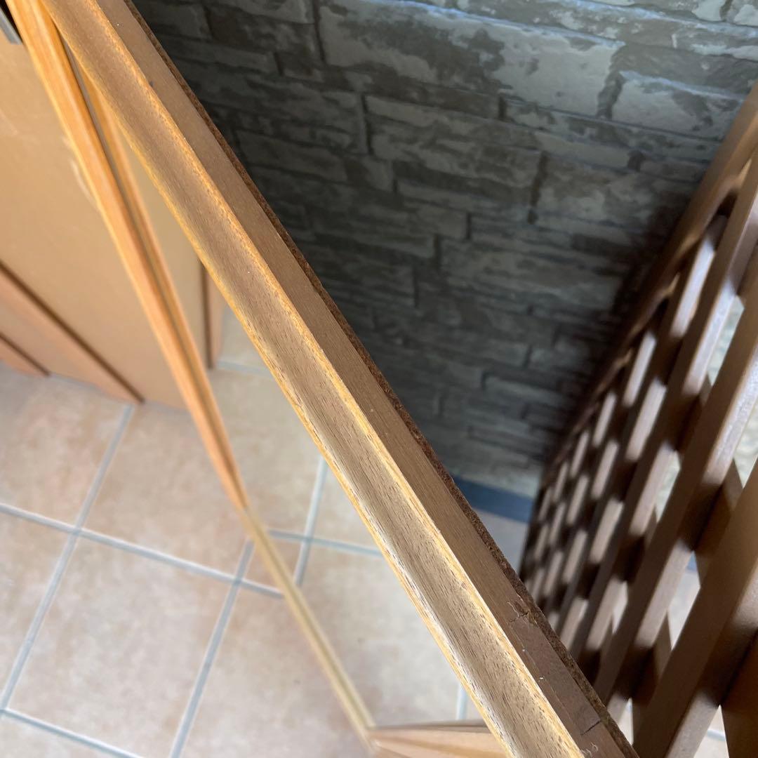 マホガニーフレーム 大型ウォールミラー アンティーク ヴィンテージ インテリア