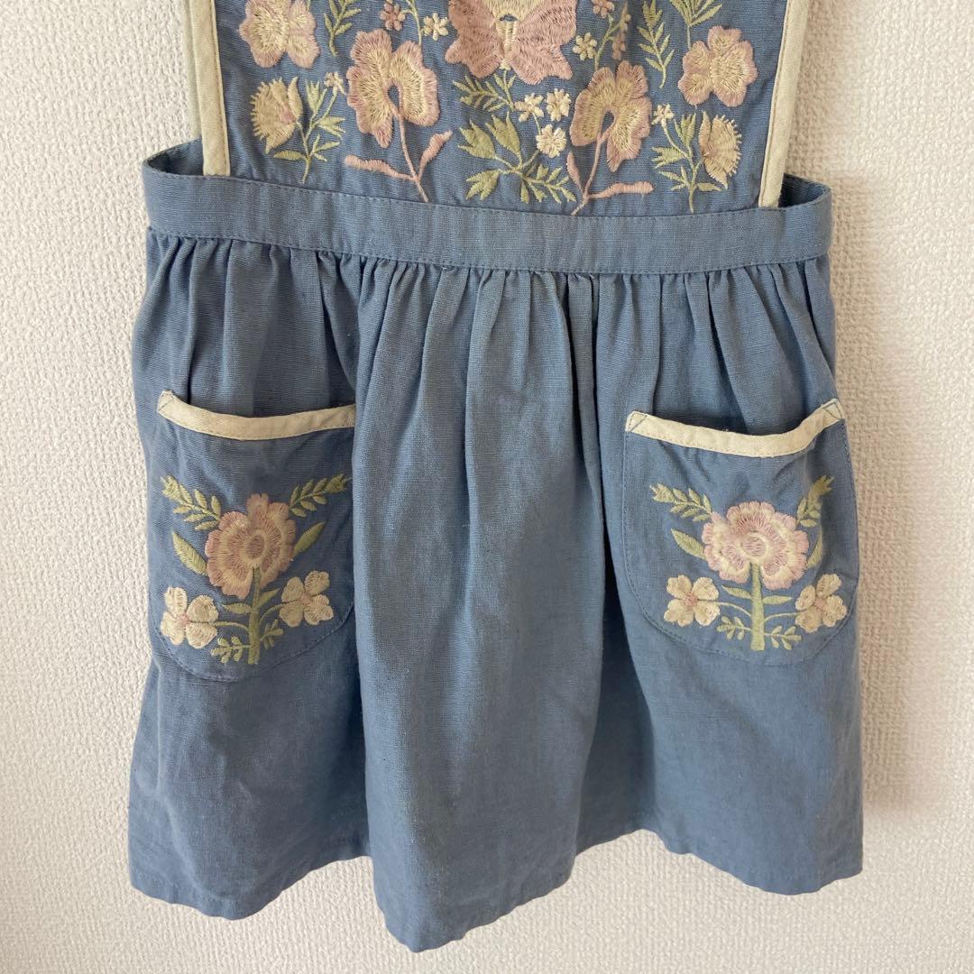 新品 apolina アポリナ 刺繍 ワンピース