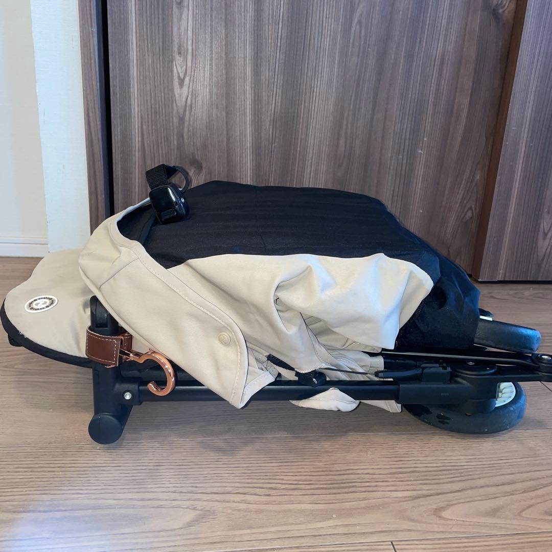 【人気】サイベックス リベル ベビーカー ベージュ 軽量 コンパクト