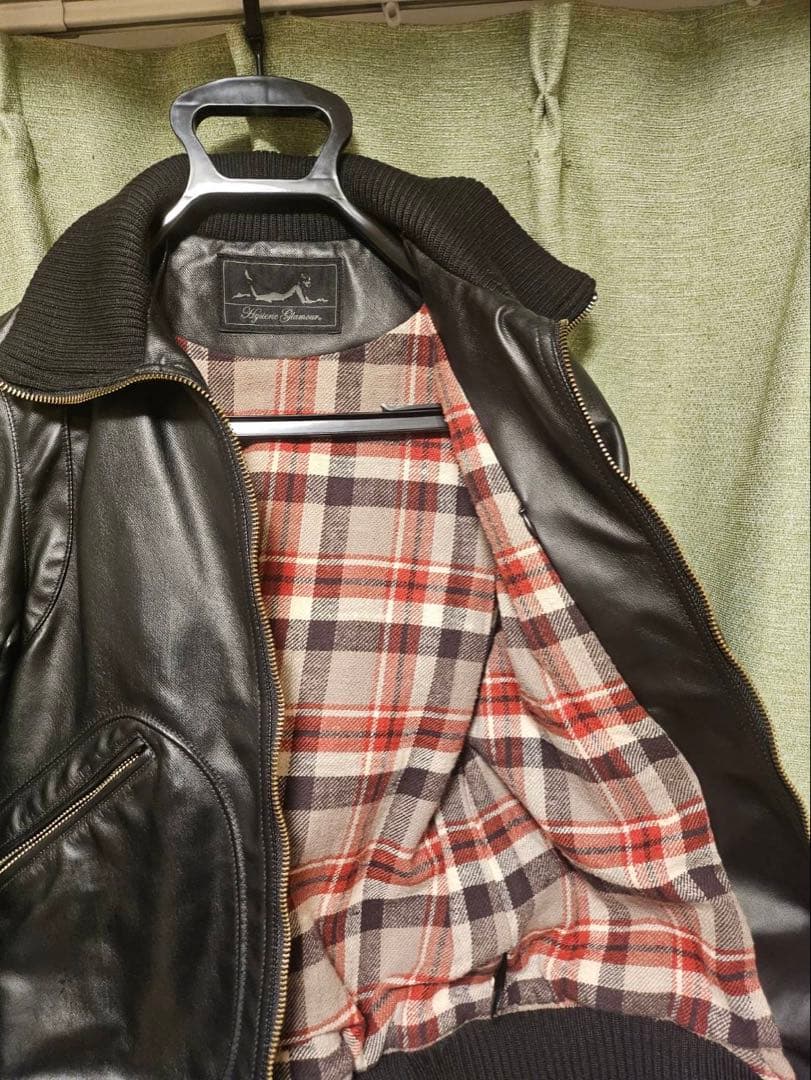 co25 HYSTERIC GLAMOUR レザージャケット レディースM相当