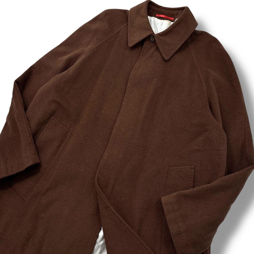 高級】Paul Smith　ポールスミス　カシミヤ　ロングコート　ステンカラー