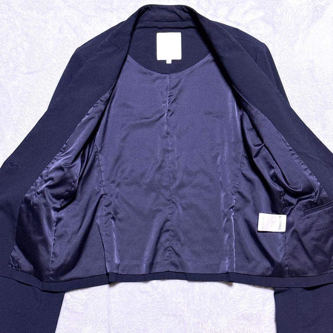 【極美品】B:MING by BEAMS platinum パンツスーツ M