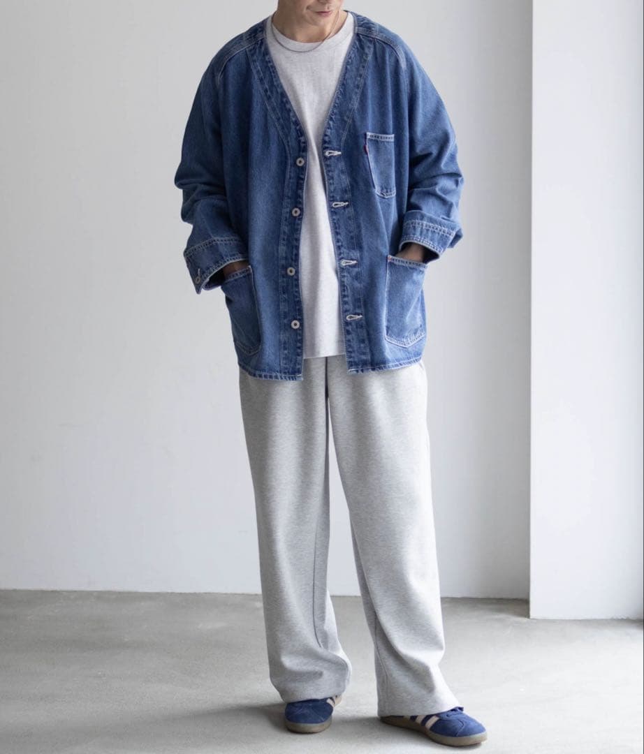 Levi's デニム カーディガン Lサイズ