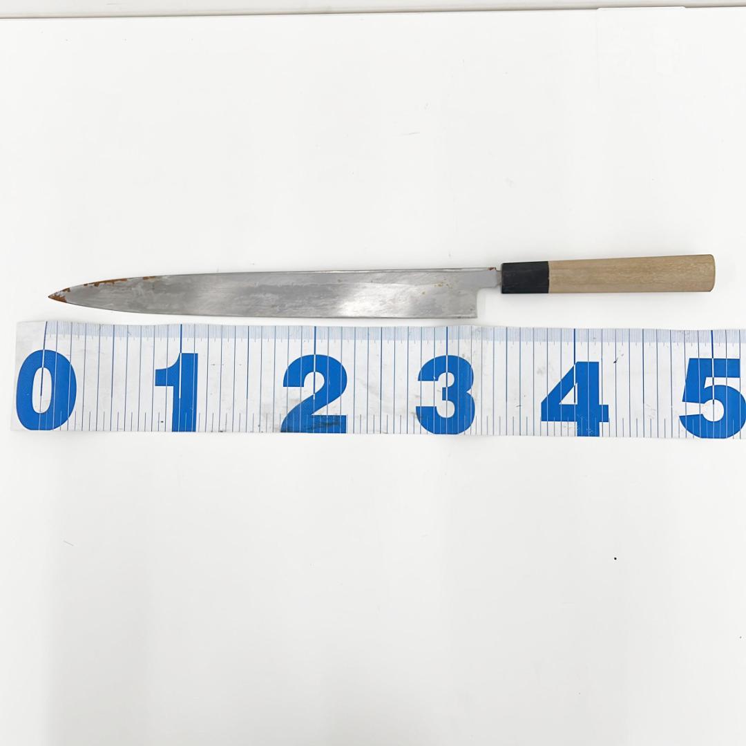 美品【高鳳/柳刃包丁】刺身包丁/330mm【X498