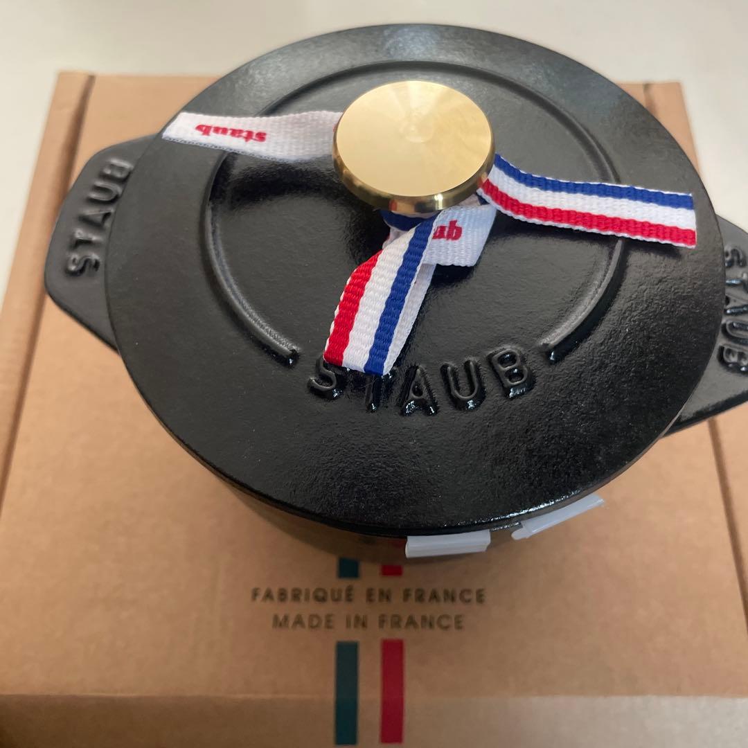 STAUB ココット 12cm ブラック　お値下げしました！