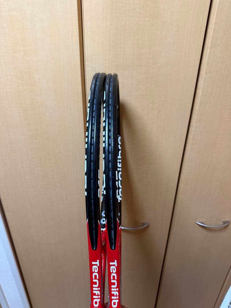 激レアTechnifibre T-Fight 315 グリップ3の2本セット