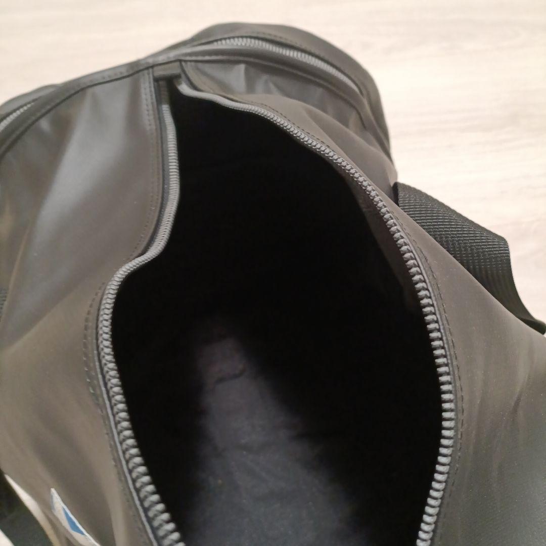 最終　吉田カバン ラゲッジレーベル 青バッテン ニューライナー ドラムバッグ 黒