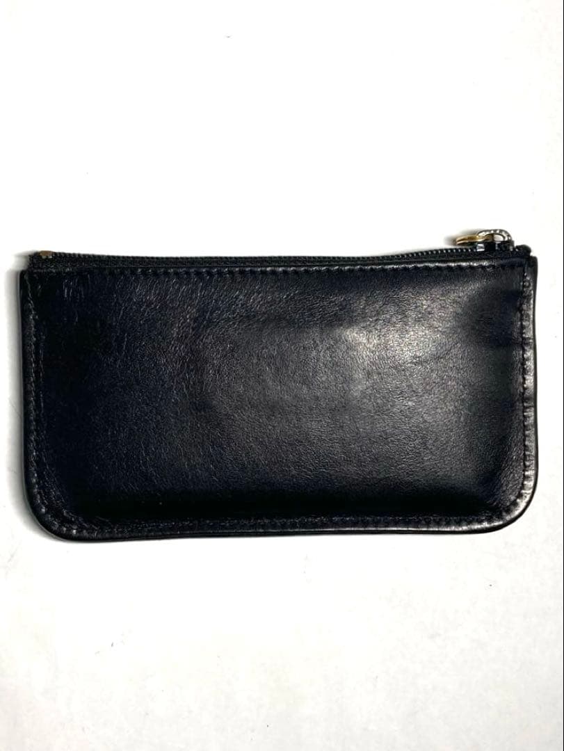 良品　GUCCI グッチ　GGキャンバス レザー　ケース　カードケース